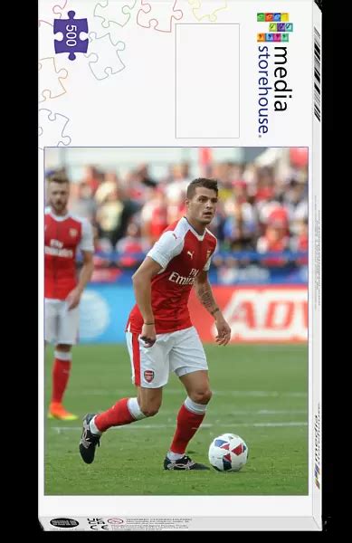 Jigsaw Puzzle Of Granit Xhaka In Action Arsenal Vs Mls All Stars