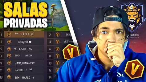 Salas Privadas Con Subs Minijuegos Vs Vs Y Mas Freefire Free