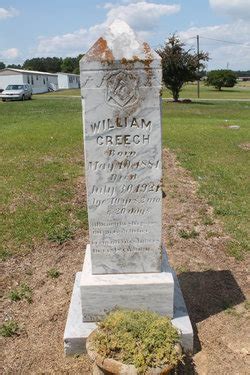 William Creech M Morial Find A Grave