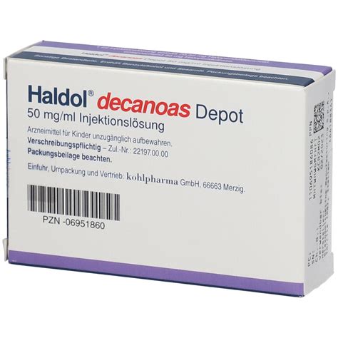 Haldol Decanoas X Ml Mit Dem E Rezept Kaufen Shop Apotheke