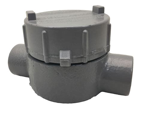 Gecct M Killark Feed Thru Conduit Outlet Body Inch Hubs With