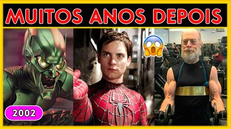 Atores De Homem Aranha Antes E Depois Vs Veja Como Eles