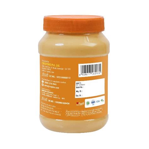 Classic Peanut Butter Crunchy Gm Form Paste Cropino Pvt Ltd