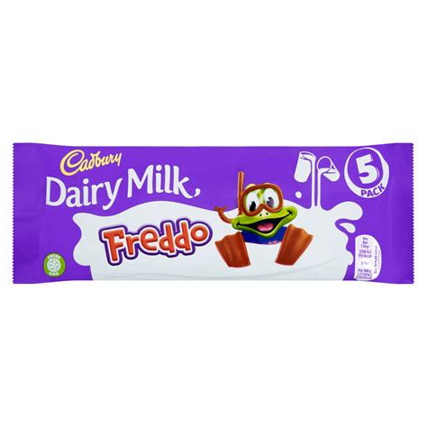 Cadbury Dairy Milk Freddo Chocolate Bar 5 Pack 90g by British Store Online