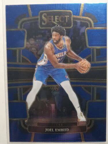 Joel Embiid Panini Select Concourse No Philadelphia Ers Ebay