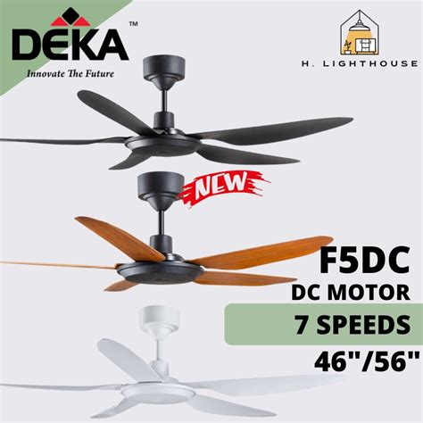 🔥new 2022🔥free Shipping🔥 Deka Kronos Ceiling Fan F5dc 56 Dc Motor 14