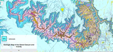 Maps Mania: Interactive Geologic Map of the Grand Canyon