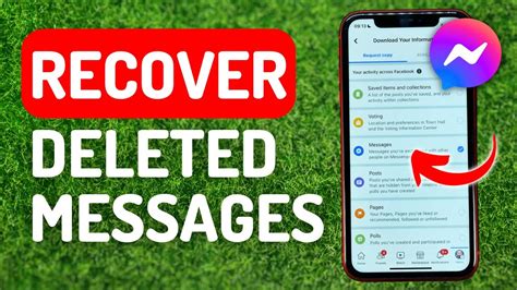 How To Recover Deleted Messages On Messenger Full Guide Youtube