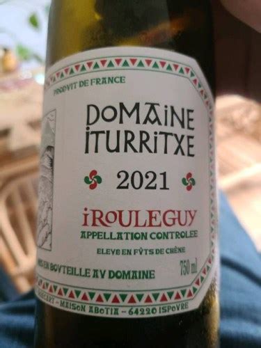 Domaine Iturritxe Irouléguy Vivino United States