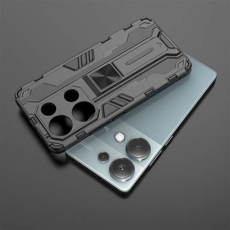 For Redmi Note 13 Pro 4G Supersonic Armor PC Hybrid TPU Phone Case