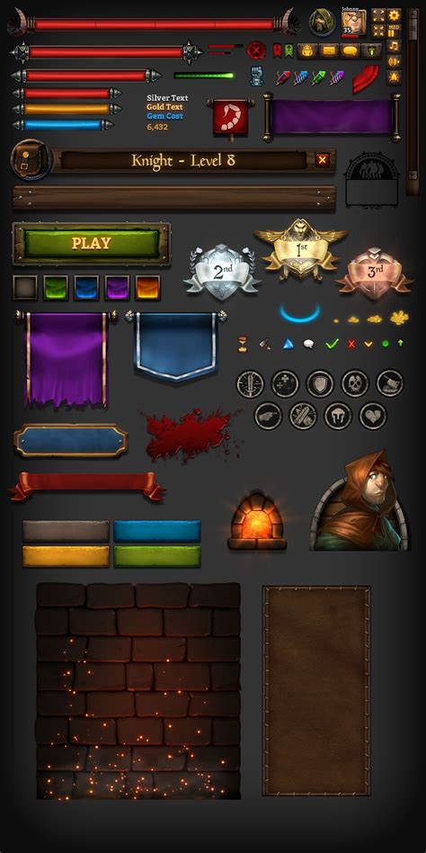 Rpg Game Ui Design