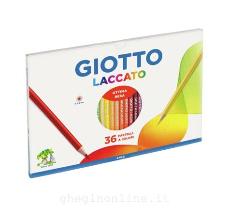 Pastelli Colorati Per Disegno Giotto Astuccio 36 Pastelli Laccato