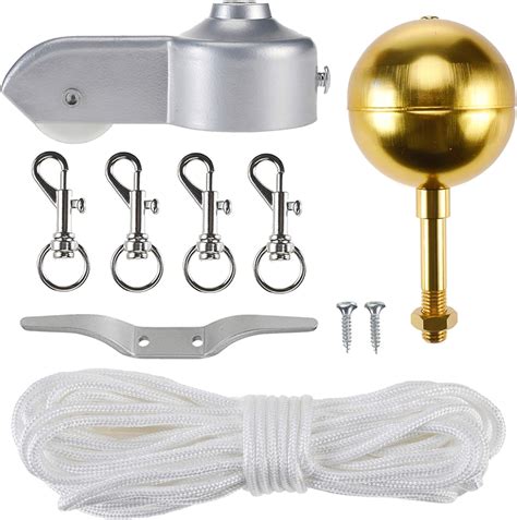 Amazon Yaegoo Flagpole Hardware Repair Parts Kit Feet Flag