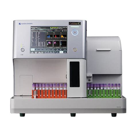 Nihon Kohden Hematology Analyzer User Manual