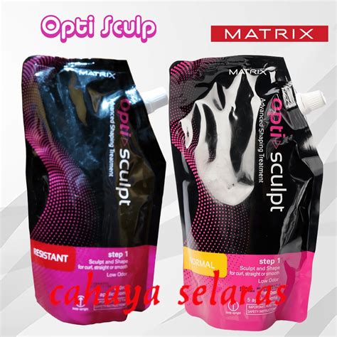 Jual Matrix Opti Sculpt Ml Obat Pelurus Matrix Shopee Indonesia