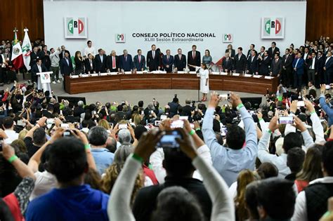 El Consejo Político Nacional Elige A Claudia Ruiz Massieu Como