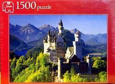 Jumbo Puzzel Kasteel Neuschwanstein Legpuzzel 1500 Stukjes Bol