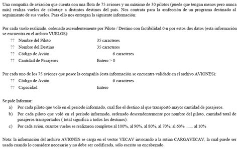 Instituto De Tecnologia ORT Programacion 1 Examen Final 2005