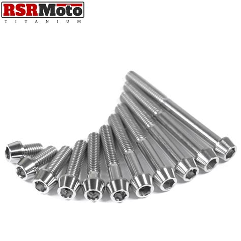 M Titanium Taper Head Bolts Screws X