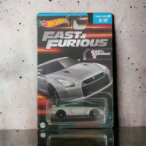 Hot Wheels Wave Fast And Furious Nissan GTR R Shopee Singapore