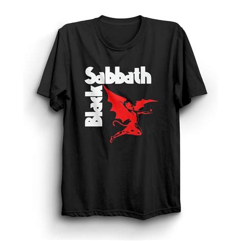 Camiseta Basica Camisa Banda Rock Black Sabbath Heavy Metal Brit Nica