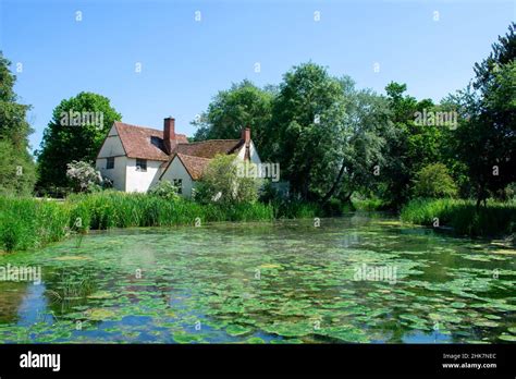 Willy Lotts Cottage In Flatford Operated By The National Trust In