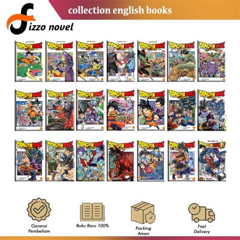 Jual Komik Dragon Ball Super Vol English Akira Toriyama