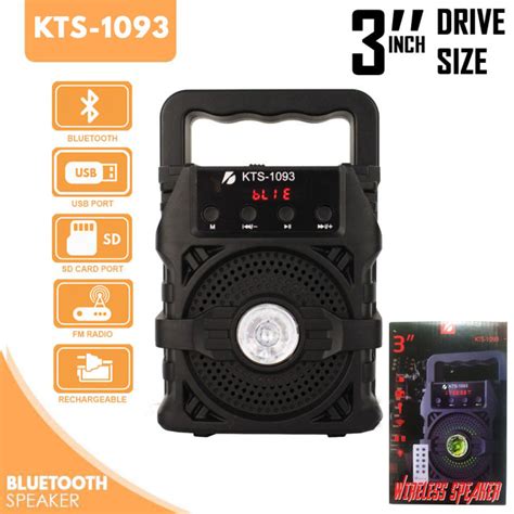 KTS 1093 KTS 1337 KTS1097 Speaker Karaoke Wireless Bluetooth Portable