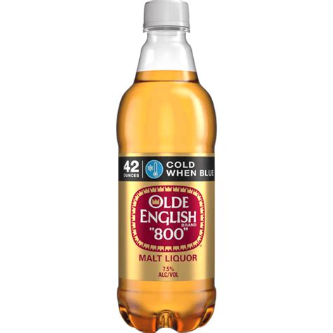 Olde English 800 Single 42 Fl Oz Plastic Bottle 75 Abv Beer My