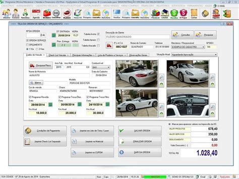Programa Os Oficina Mecânica Check List E Foto V5 0 Plus R 295