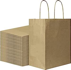 Bagmad Sturdy X X Inch Pack Medium Thick Paper Bags With