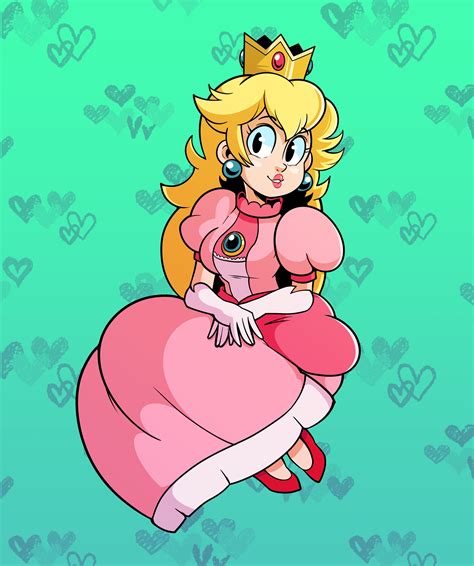 princess peach (mario) drawn by matt_froese | Danbooru