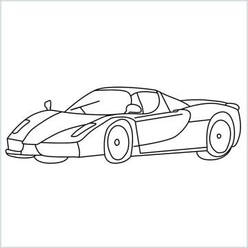 Ferrari Drawing