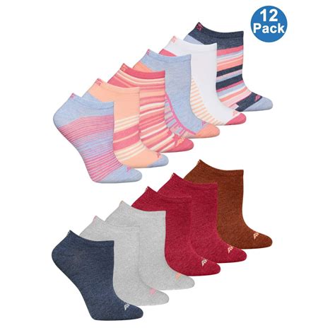 Avia Ladies Color Pulse Sock 12 Pack