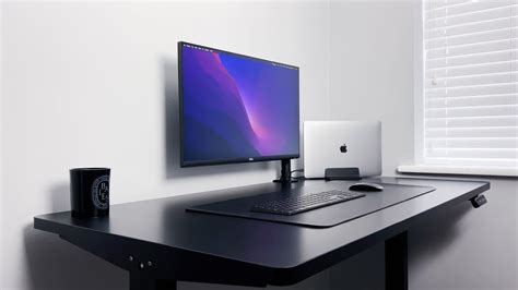 All Black Minimal Desk Setup YouTube