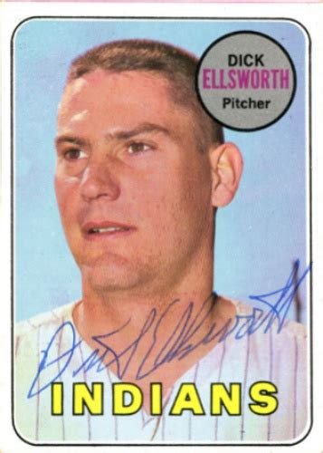 Dick Ellsworth Autographs And Memorabilia Sports Baseball