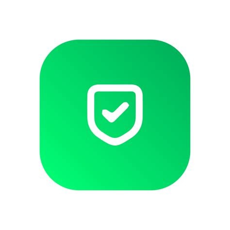 shield check icon protection security sign  png