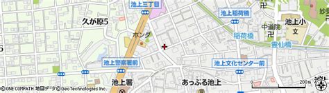 東京都大田区池上3丁目6 12の地図 住所一覧検索｜地図マピオン