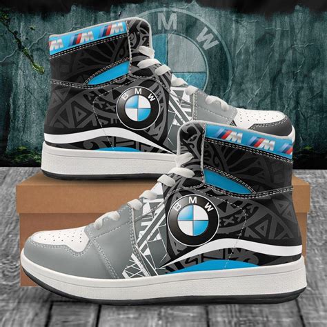 BMW Jordan 1 High Sneaker - BMW Shoe - RobinPlaceFabrics