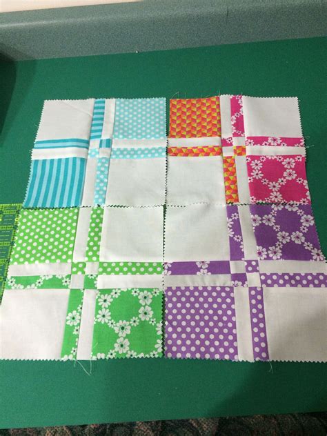 Disappearing 4 Patch Quilt Block Tutorial - Belinda Berube's Coloring Pages