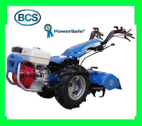 Motocoltivatore BCS 740 PowerSafe Motore Honda GX390 Fresa 80cm Benzina