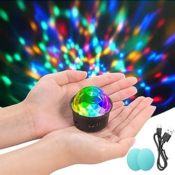 Uraqt Luci Discoteca Led Mini Sound Attivato Palla Da Discoteca W