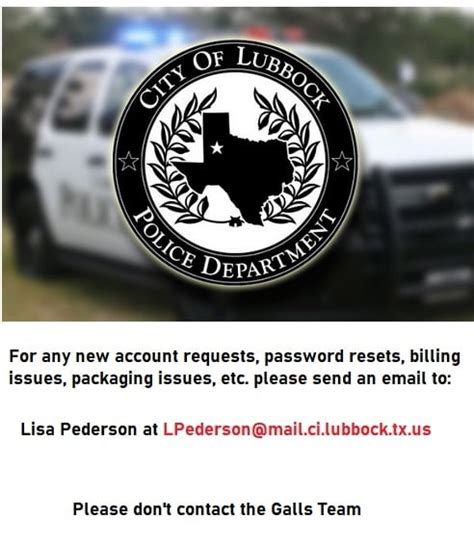 Lubbock Police Dept - Partner Portal