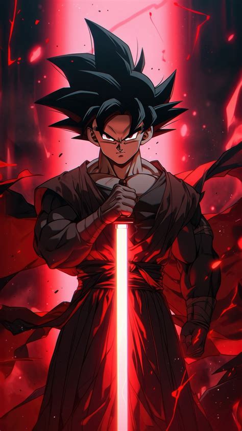 Goku Black Wallpaper 4K, Super Saiyan Rose, Lightsaber