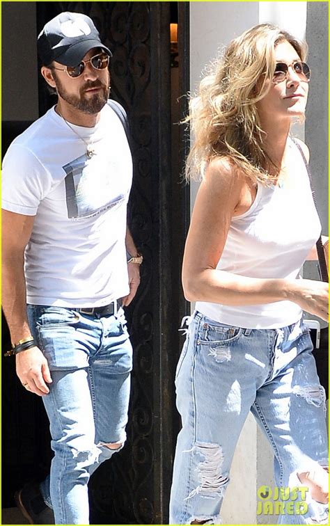 Jennifer Aniston & Justin Theroux Couple Up For Day Out: Photo 3930308 | Jennifer Aniston ...