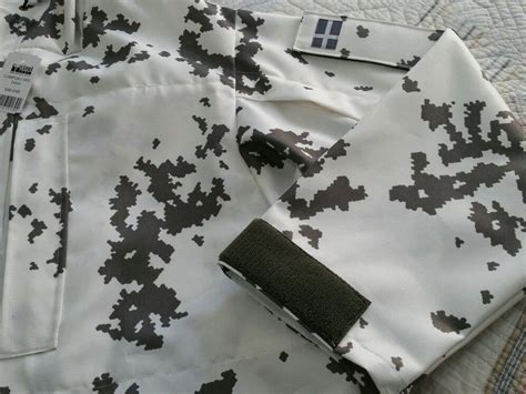 Finnish Military M05 Camo Särmä Tst Snow Camo Jacket Rare 1856988976