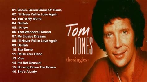 Tom Jones Greatest Hits Full Album - Best Of Tom Jones Songs