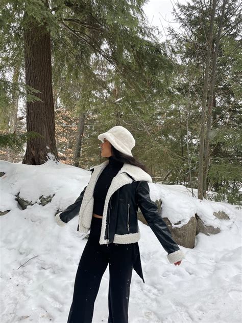 Winter aesthetic | Outfits with hats, Winter outfits snow, Casual winter outfits