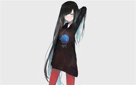 Anime Girl Hoodie Wallpapers - Wallpaper Cave