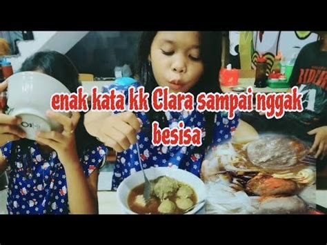 Lagi Ngebakso Bareng Papa Bunda Sama Dede Louis YouTube